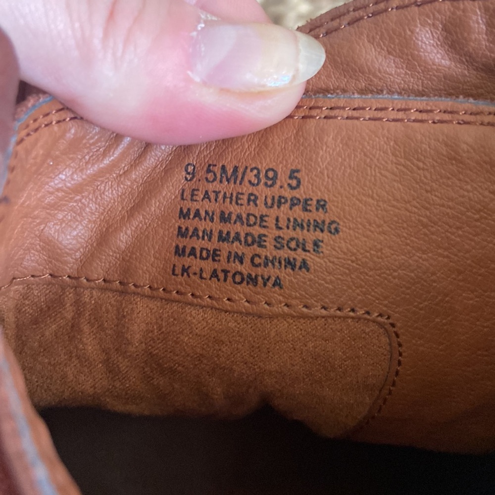 Lucky Brand rusty red suede booties - Picture 6 of 9